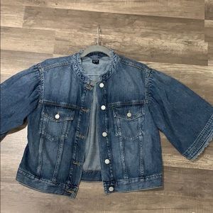 GAP denim jacket - quarter sleeve (see photos)